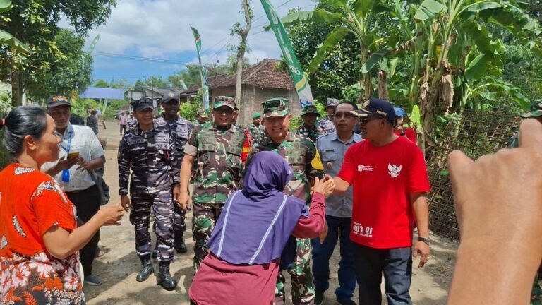 Kunjungan Kerja Tim Wasev Mabes TNI Tinjau Pembangunan Jembatan TMMD ke-125 Kodim 0825/Banyuwangi