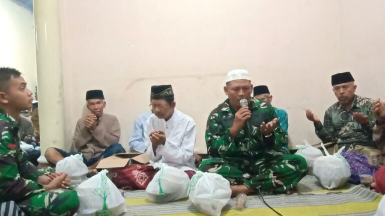 Bintal Korem 083/Bdj Gelar Yasinan dan Tahlilan