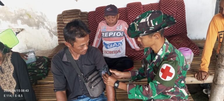 TNI ‘Serbu’ Warga Sekitar Dusun Silirsari