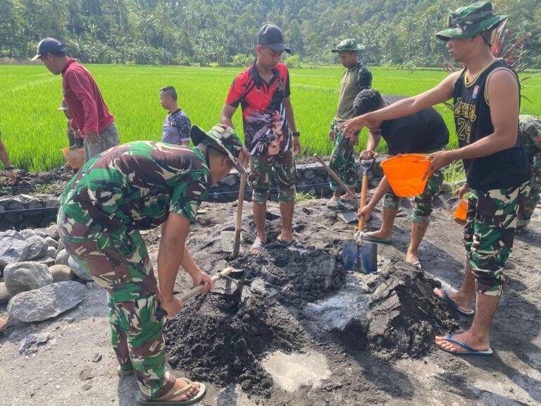 Program TNI Manunggal Membangun Desa (TMMD) ke-126 tahun 2025 terus menunjukkan progres nyata dalam meningkatkan infrastruktur pedesaan.