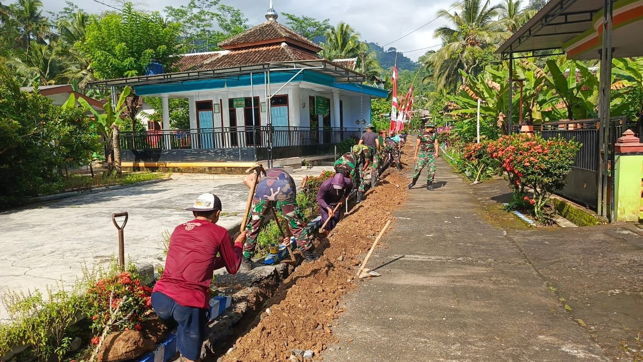 Kegiatan TNI Manunggal Membangun Desa (TMMD) ke-126 Kodim 0818/Malang-Batu terus menunjukkan progres signifikan di lapangan.
