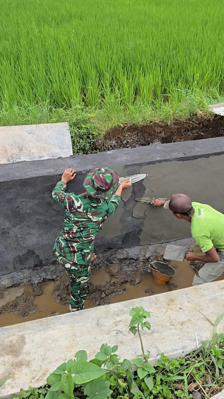 Program TNI Manunggal Membangun Desa (TMMD) Ke-126 Kodim 0818/Malang-Batu terus menunjukkan