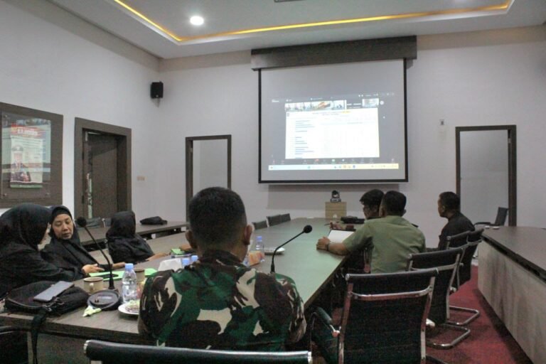 Dandim Banyuwangi Laksanakan Vicon Satgas Pembangunan Koperasi Merah Putih Jawa, Dorong Akselerasi Gerai dan Pergudangan Desa