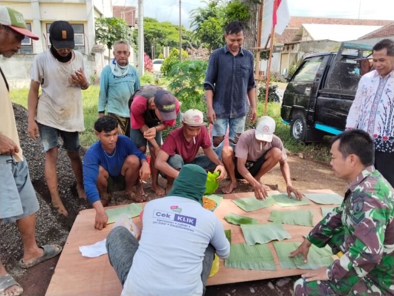 Awal Baru Kesejahteraan KDKMP Gelar Upacara Adat dan Peletakan Batu Pertama Pembangunan Gedung KDKMP Desa Wringinagung.