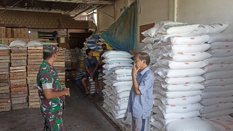Jelang Pergantian Tahun, Babinsa Turun Langsung Pantau Stabilitas Harga Pangan di Pengusaha Sembako.