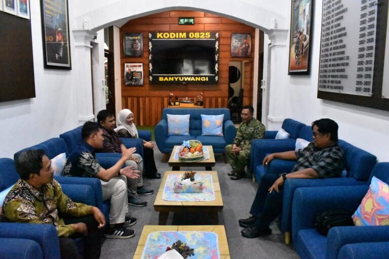 Di Balik Pintu Kodim Banyuwangi: Pertemuan Strategis BTN dan Dandim 0825 yang Menguatkan Fondasi Sinergi Negeri