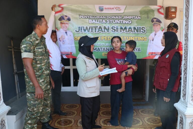 Satgas TMMD Ke-128 Dukung Program Membangun Negeri Dimulai Dari Desa Melalui Kegiatan Non Fisik di Kecamatan Maron.