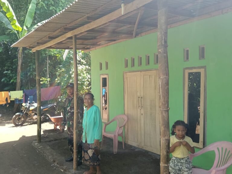 Rehab RTLH Rampung 100 Persen, Rumah Milik Lansia di Dusun Klagin Desa Brabe Siap Huni